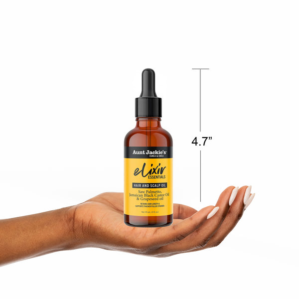 Saw Palmetto, Jamaican Black Castor & Grapeseed Oil Elixir Hair & Scalp Oil