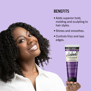 Slicked! Flexible Styling Glue