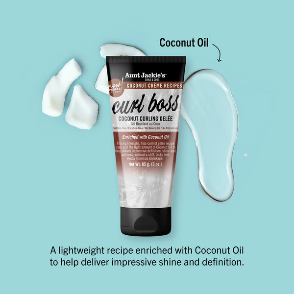 Curl Boss Coconut Curling Gelée - Travel Size